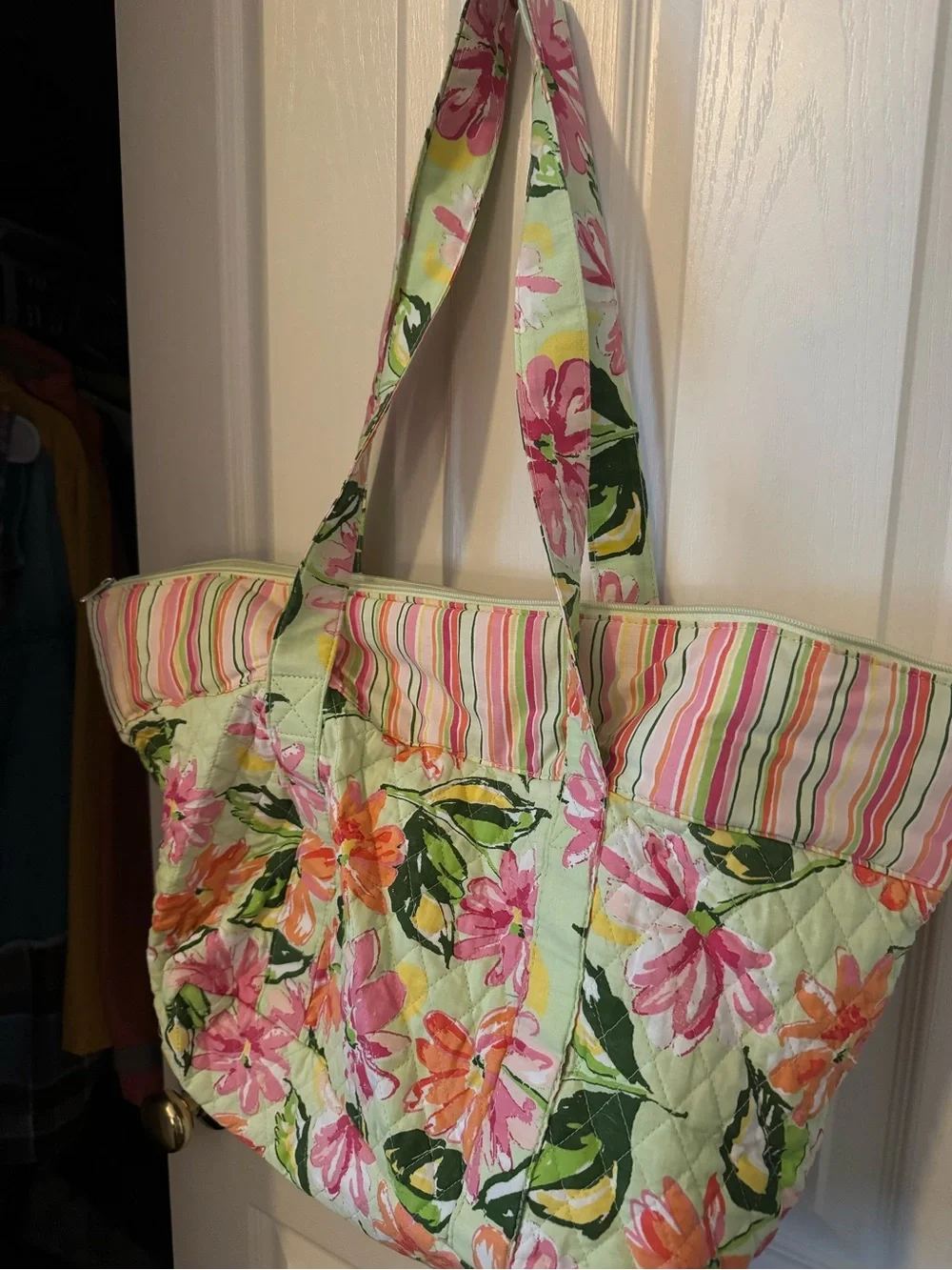 N/A quilted floral